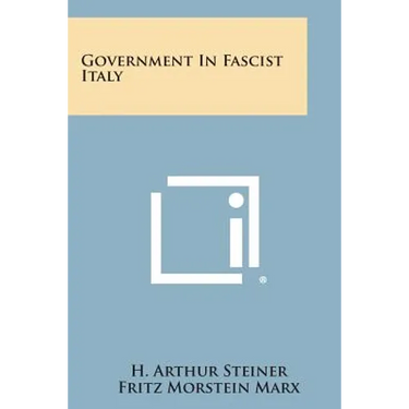 Government in Fascist Italy