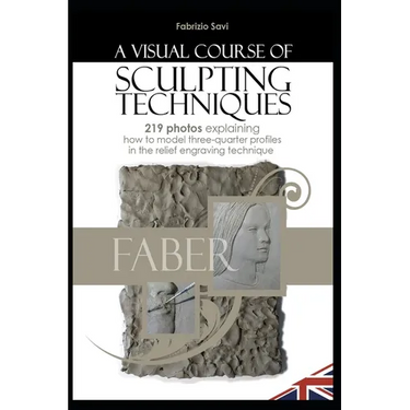 A Visual Sculpting Course: THREE-QUARTER PORTRAITS 219 photos explaining how to model three-quarter portraits in the relief engraving technique