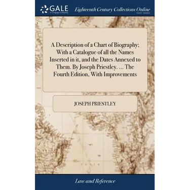 A Description of a Chart of Biography; With a Catalogue of all the Names Inserted in it, and the Dates Annexed to Them. By Joseph Priestley. ... The F