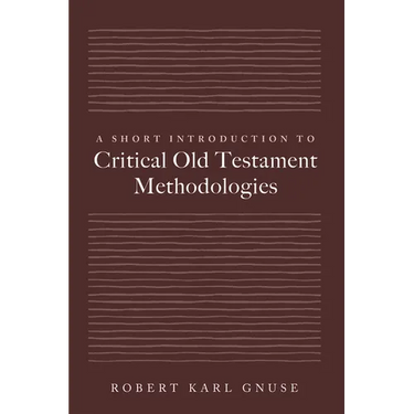 A Short Introduction to Critical Old Testament Methodologies