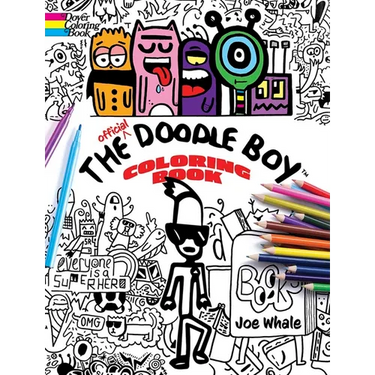 The Official Doodle Boy Coloring Book