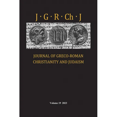 Journal of Greco-Roman Christianity and Judaism, Volume 19