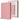 KJV Holy Bible, Giant Print Thinline Large Format, Pink Premium Imitation Leather with Ribbon Marker, Red Letter, and Thumb Indexâ