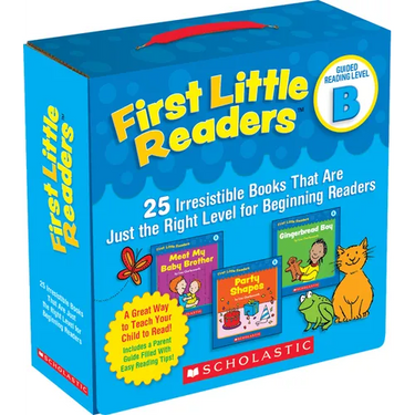 First Little Readers Parent Pack: Guided Reading Level B: 25 Irresistible Books That Are Just the Right Level for Beginning Readers