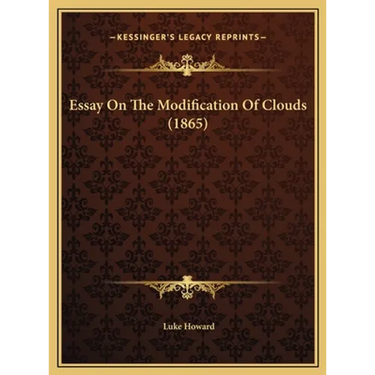 Essay On The Modification Of Clouds (1865)