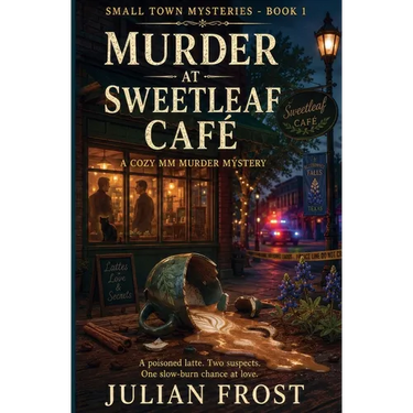 Murder at Sweetleaf Café - A Cozy MM Murder Mystery