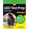 GED Test Prep 2025/2026 for Dummies: Book + 3 Practice Tests Online