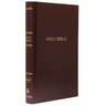NKJV, Pew Bible, Hardcover, Burgundy, Red Letter Edition