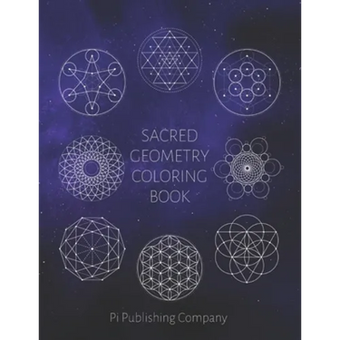 Sacred Geometry Coloring Book: 50 Coloring Pages To Enjoy For Relaxation - Fun Gift For Stress Relief