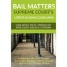 'Bail Matters', Supreme Court's Latest Leading Case Laws