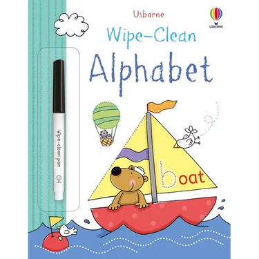Wipe-Clean Alphabet: A Kindergarten Readiness Book for Kids