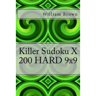 Killer Sudoku X - 200 HARD 9x9