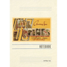 Vintage Lined Notebook Greetings from Hot Springs, Arkansas