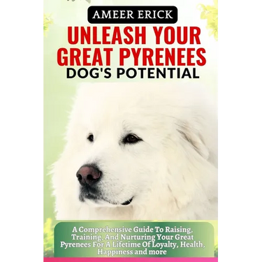 Unleash Your Great Pyrenees Dog's Potential: A Comprehensive Guide To Raising, Training, And Nurturing Your Great Pyrenees For A Lifetime Of Loyalty,
