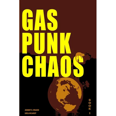 Gas Punk Chaos: A Bounty Hunter Space Adventure