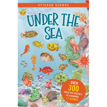 Under the Sea Sticker Scenes Book (Create 11 Scenes Using Over 300 Stickers!)