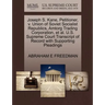 Joseph S. Kane, Petitioner, V. Union of Soviet Socialist Republics, Amtorg Trading Corporation, et al. U.S. Supreme Court Transcript of Record with Su