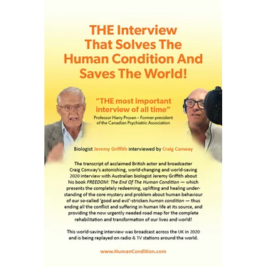 THE Interview That Solves The Human Condition And Saves The World!