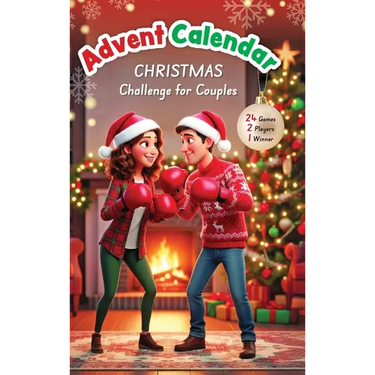 The Christmas Advent Calendar Challenge for Couples: 24 Fun and Festive Holiday Games and Activities - Romantic Gift for Couples
