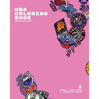 NBA Coloring Book: @thetopballers