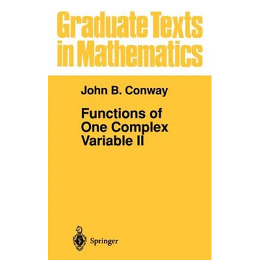 Functions of One Complex Variable II