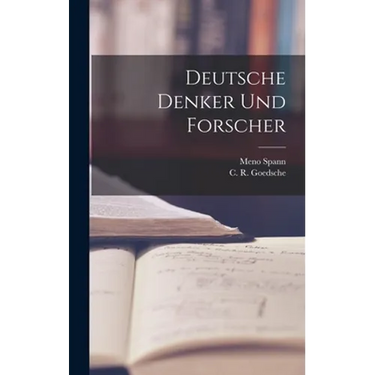Deutsche Denker Und Forscher