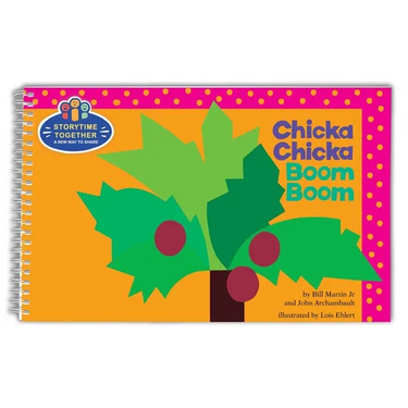 Chicka Chicka Boom Boom: Storytime Together: A Spiral-Bound Read-Aloud for Classrooms and Families