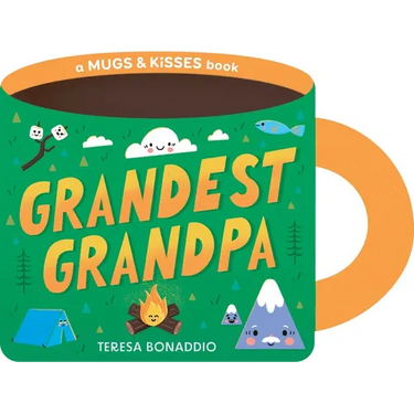 Grandest Grandpa (a Mugs & Kisses Shaped Board Book for Toddlers)