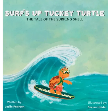 Surf's Up Tuckey Turtle! The Tale of the Surfing Shell