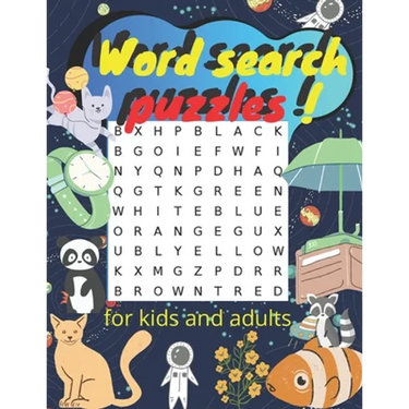 Word search puzzles: Exercise your brain and fill your heart book Word search puzzle for kids and adule more the 250 WORD Puzzles, Facts, a