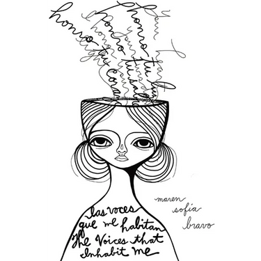 The voices that inhabit me / las voces que me habitan