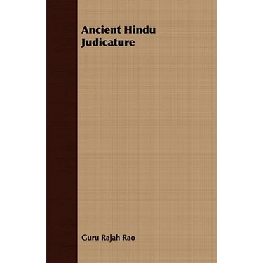 Ancient Hindu Judicature