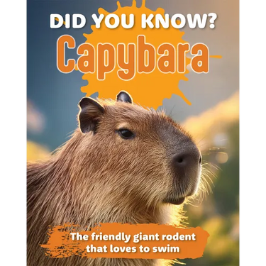 Did You Know? Capybara: The Friendly Giant Rodent That Loves to Swim.