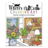 Where's the Cat? Coloring Art
