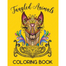 Tangled Animals Coloring Book: Relaxation and Stress-Relieving Animals Coloring Book With Fancy Tangled Designs - Deer, Cat, Lion, Bear, Butterfly, F