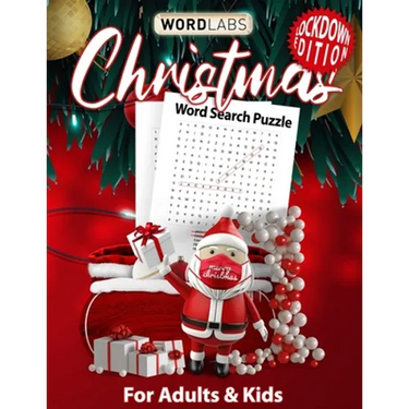 Christmas Word Search Puzzle for Adults and Kids: A Great Gift Idea for Hours Of Holiday Fun!