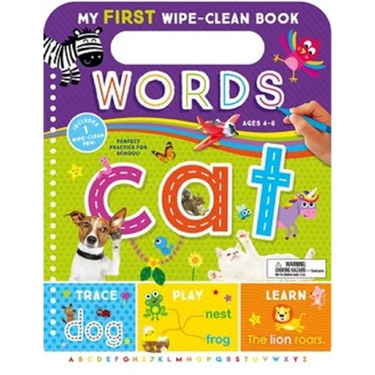 My First Wipe-Clean Book: Words
