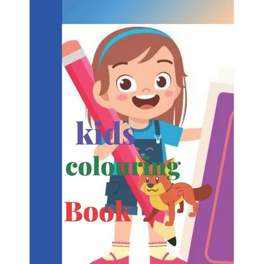Kids Colouring Book: Suitable for 5 to 8 years old children, who loves colouring
