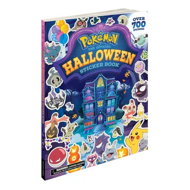 Pokémon Halloween: The Official Sticker Book: Over 700 Stickers!