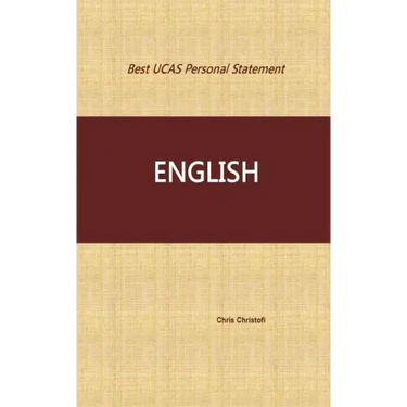 Best UCAS Personal Statement: English