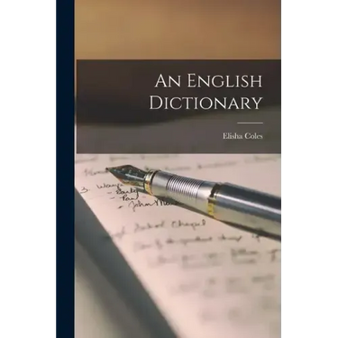 An English Dictionary