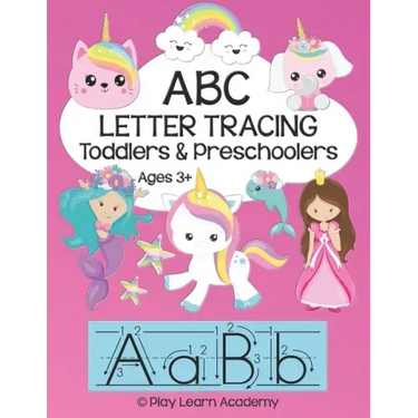 ABC Tracing for Toddlers and Preschoolers: Alphabet Letter Formation and Practice Workbook for Kids Ages 3 - 5 Upper and Lower Case Prep Book for Pre-