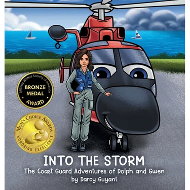Into The Storm: Dolph (helicopter), Gwen (pilot) and crew takeoff on a Coast Guard Search and Rescue requiring courage, trust, and teamwork (The Coast