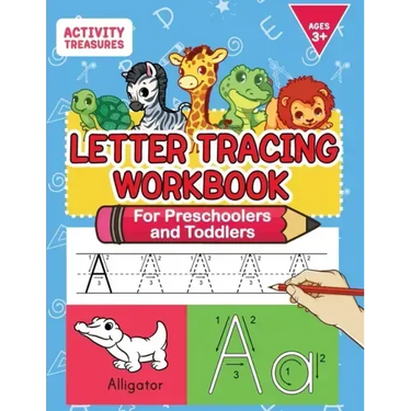 Letter Tracing Workbook For Preschoolers And Toddlers: A Fun ABC Practice Workbook To Learn The Alphabet For Preschoolers And Kindergarten Kids! Lots