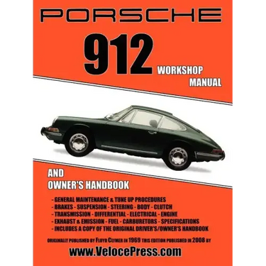 Porsche 912 Workshop Manual 1965-1968