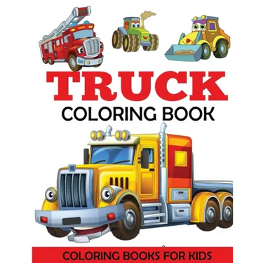 Truck Coloring Book