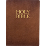 Kjver Holy Bible, Large Print, Acorn Bonded Leather, Thumb Index