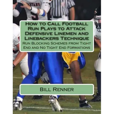 How to Call Football Run Plays to Attack Defensive Linemen and Linebackers Technique: Run Blocking Schemes from Tight End and No Tight End Formations