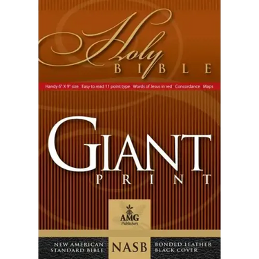 Giant Print Bible-NASB-Handy-Size