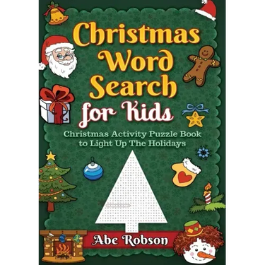 Christmas Word Search for Kids: Christmas Activity Puzzle Book to Light Up The Holidays